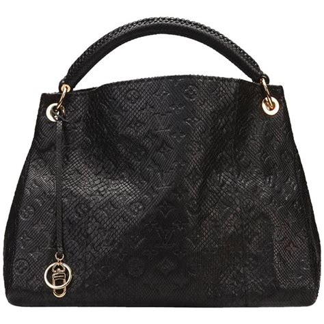 artsy mm louis vuitton black|louis vuitton black embossed bag.